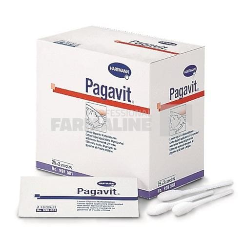 Hartmann Pagavit Betisoare pentru igiena orala 3 x 25