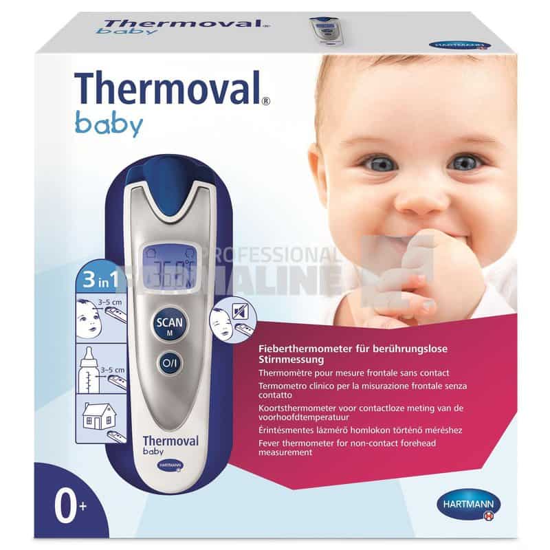 Hartmann Thermoval Baby 3in1 Termometru cu infrarosu non-contact