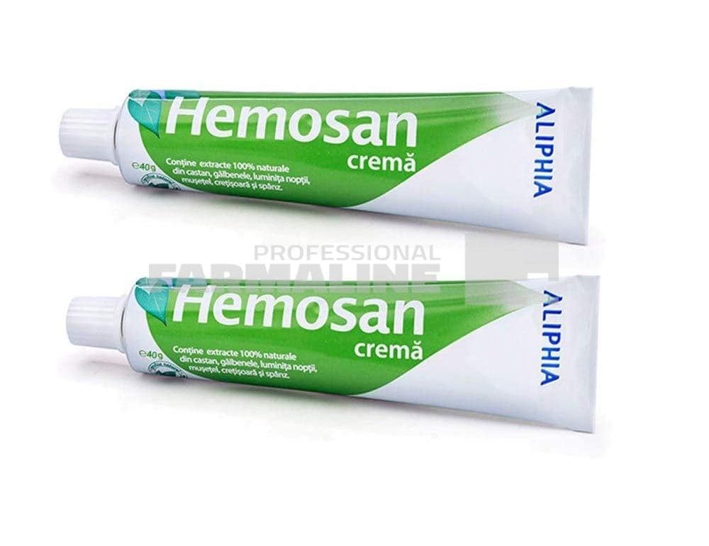 Hemosan crema 40 g Oferta 1 + 1 - 15% Din al II- lea 1 Hemosan crema 40 g Oferta 1 + 1 - 15% Din al II- lea