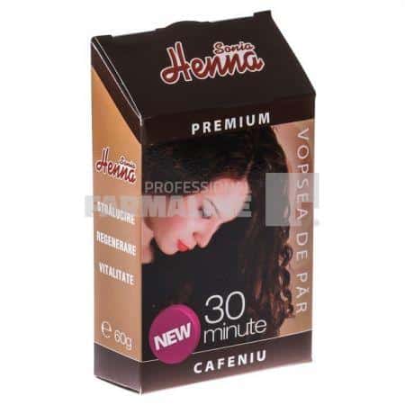 Henna Sonia Premium Vopsea de par Cafeniu 60 g