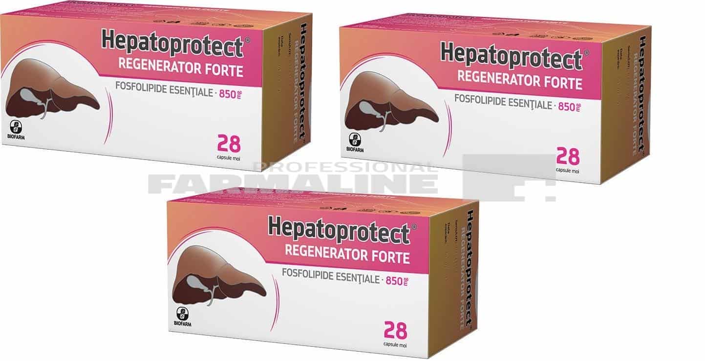 Hepatoprotect Regenerator Forte 28 capsule 2+1 Cadou 1 Hepatoprotect Regenerator Forte 28 capsule 2+1 Cadou