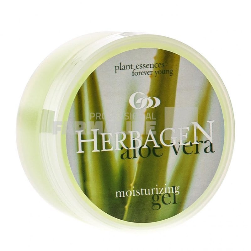 Herbagen Gel hidratant cu aloe vera 150 ml