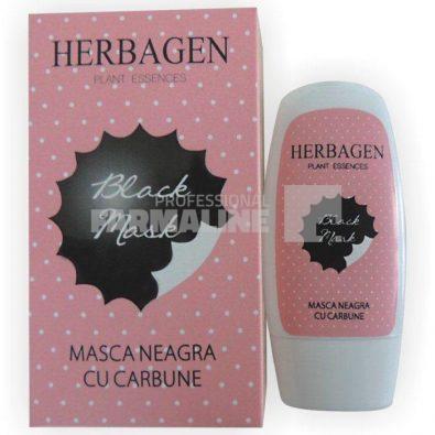 Herbagen Masca cu carbune „Black Mask” 50 g