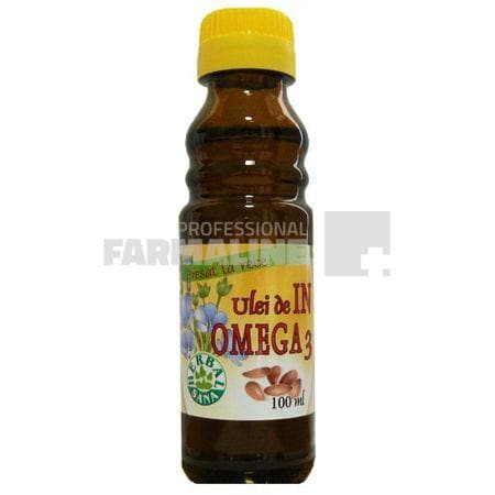 Herbal Sana Ulei de in comestibil presat la rece 100 ml