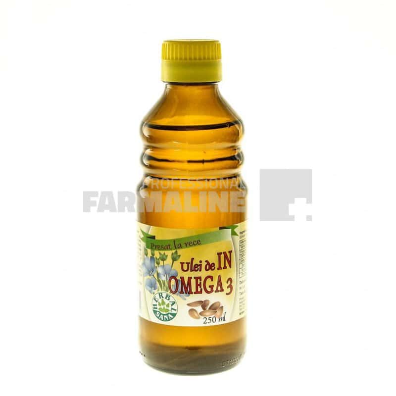 Herbavita Ulei de in presat la rece 250 ml