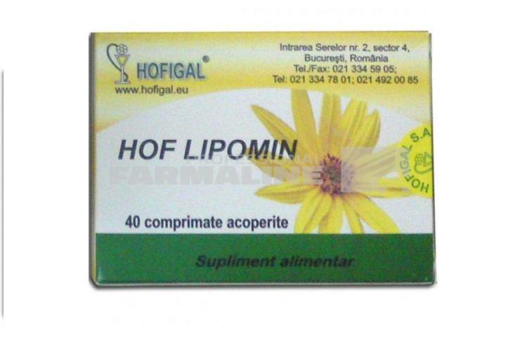 Hof Lipomin 40 comprimate 1 Hof Lipomin 40 comprimate