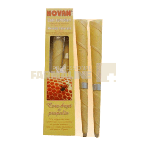 Hovan Conuri auriculare Propolis/Pin/Flori de mar 2 bucati