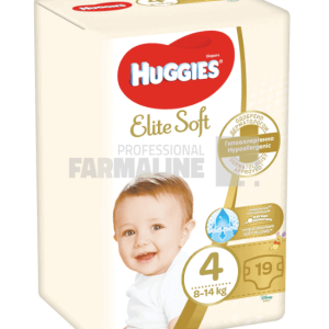 Huggies Elite Soft nr.4 8-14 kg 19 bucati