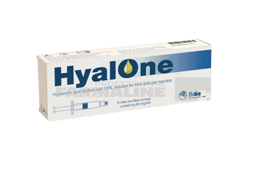 Hyalone 60mg/ 4 ml seringa preumpluta 1 Hyalone 60mg/ 4 ml seringa preumpluta