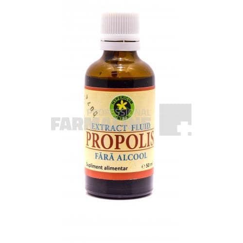 Hypericum Extract fluid de propolis fara alcool 50 ml
