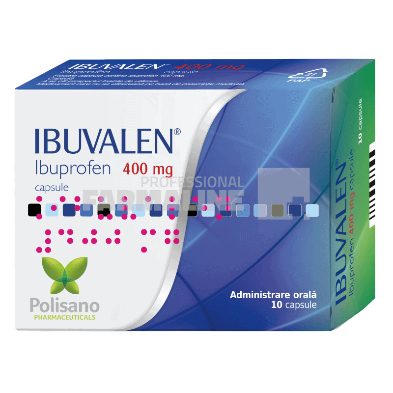 Ibuvalen 400 mg 10 capsule