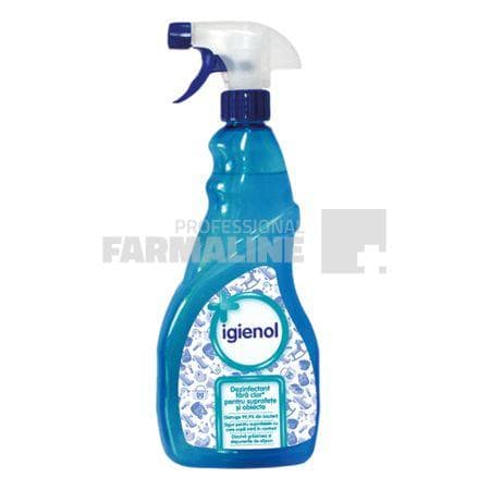 Igienol Blue Dezinfectant Spray fara clor pentru suprafete mici 750ml