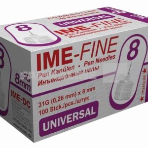 Ime - Fine Ace pentru insulina G31 - 8 mm 100 bucati
