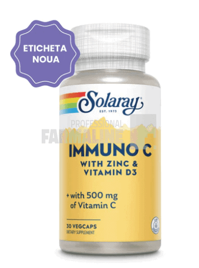 Immuno C cu Zinc & Vitamina D3 30capsule 1 Immuno C cu Zinc & Vitamina D3 30capsule