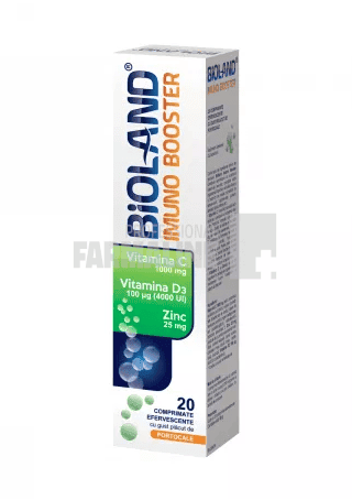 Imuno Booster 20 comprimate efervescente 1 Imuno Booster 20 comprimate efervescente
