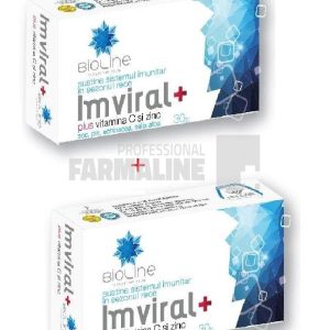 Imviral Plus Vitamina C si Zinc 30 tablete 1 + 1 Cadou
