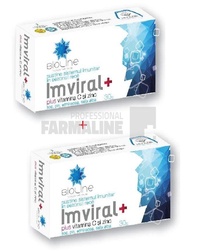 Imviral Plus Vitamina C si Zinc 30 tablete 1 + 1 Cadou 1 Imviral Plus Vitamina C si Zinc 30 tablete 1 + 1 Cadou