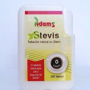 Indulcitor natural din stevia 200 tablete