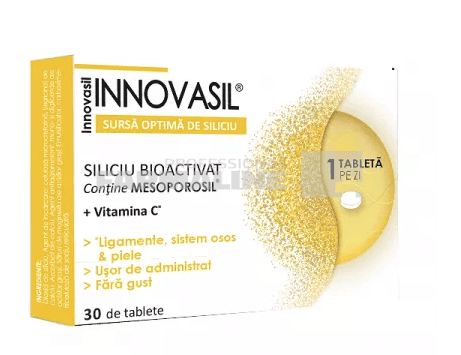 Innovasil 30 tablete – Suport pentru articulații și sistem osos