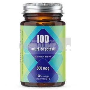 Iod - Iodura de potasiu 60 mcg 100 comprimate