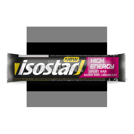 Isostar High Energy Bar Baton cu merisoare cu stafide 40 g