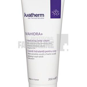 Ivahidra+ Crema hidratanta pentru corp piele foarte uscata sau atopica 200 ml