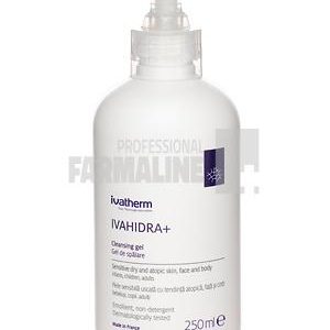 Ivahidra+ Gel de spalare piele sensibila foarte uscata sau atopica 250 ml