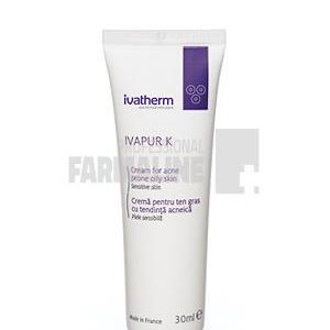 Ivapur K Crema pentru ten gras cu tendinta acneica 30 ml
