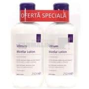 Ivatherm Pachet Lotiune micelara fata si ochi pentru piele sensibila 250 ml 1+1 Cadou