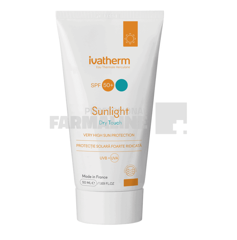 Ivatherm Sunlight Dry Touch SPF50+ 50ml 1 Ivatherm Sunlight Dry Touch SPF50+ 50ml