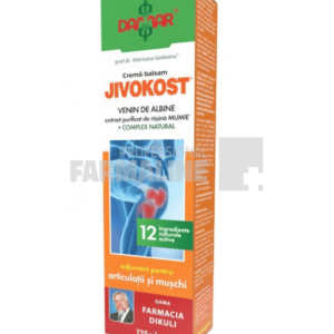 Jivokost Crema-balsam cu venin de albine 125 ml