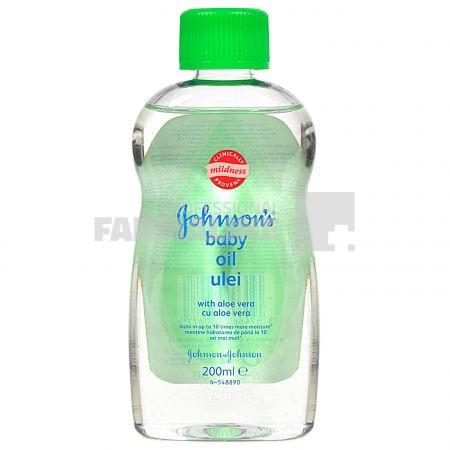 Johnson's Baby Ulei de corp cu aloe vera 200 ml