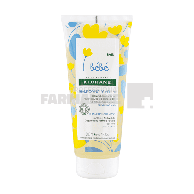 Klorane Bebe Sampon protector 200 ml