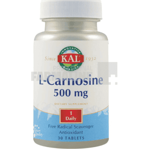 L - Carnosine 500 mg 30 tablete
