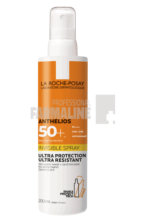 La Roche Posay Anthelios Spray invizibil SPF50+ X 200ml 1 La Roche Posay Anthelios Spray invizibil SPF50+ X 200ml