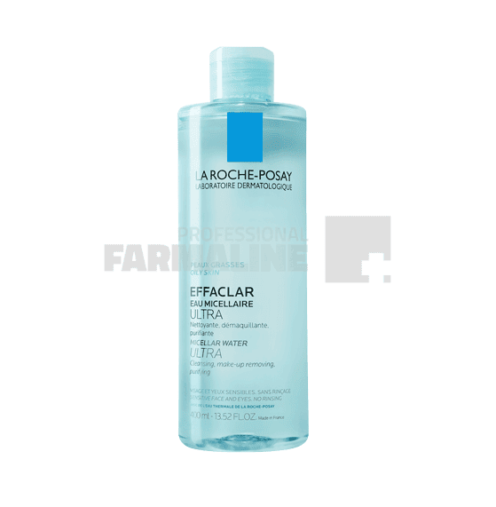 La Roche Posay Effaclar Ultra Apa micelara 400 ml 1 La Roche Posay Effaclar Ultra Apa micelara 400 ml