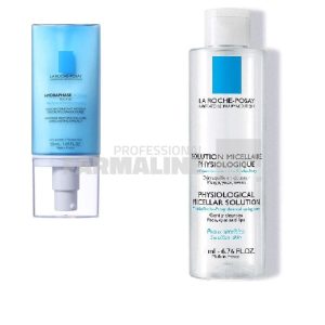 La Roche Posay Pachet Hydraphase Intense Riche Crema 50 ml + Apa micelara 100 ml Cadou