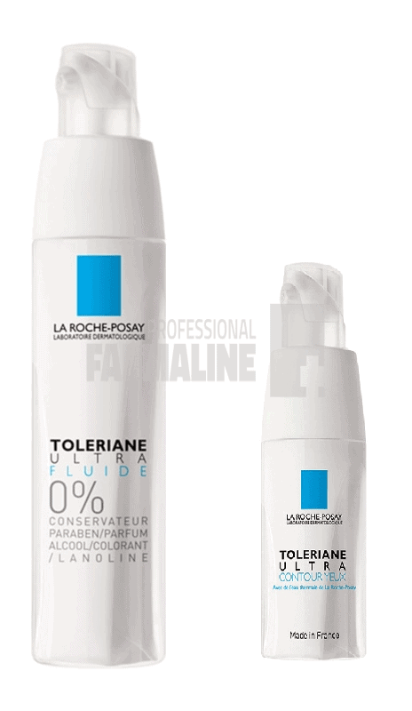 La Roche Posay Pachet Toleriane Ultra Fluid 40 ml + Contur ochi 20 ml 1 La Roche Posay Pachet Toleriane Ultra Fluid 40 ml + Contur ochi 20 ml