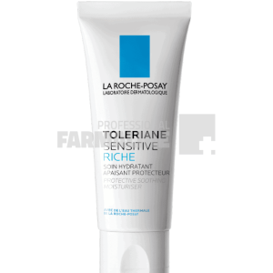 La Roche Posay Toleriane Sensitive Riche Crema hidratanta prebiotica piele uscata 40 ml – ofertă, preț și specificații