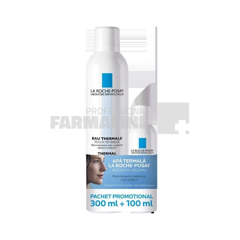 La roche posay Pachet Apa termala 300ml + Apa termala 100ml