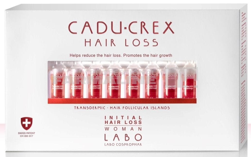 Labo Cadu - Crex Tratament stadiu initial de cadere a parului femei 20 fiole 1 Labo Cadu - Crex Tratament stadiu initial de cadere a parului femei 20 fiole