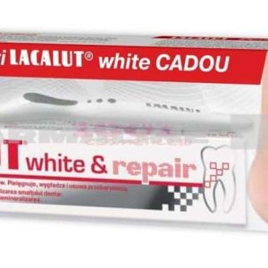 Lacalut White & Repair Pasta de dinti 75 ml + Periuta de dinti White Cadou