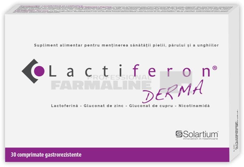 Lactiferon Derma 30 comprimate 1 Lactiferon Derma 30 comprimate
