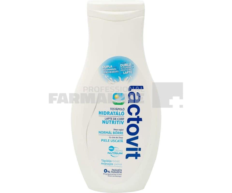 Lactovit Lapte de corp nutritiv 400 ml 1 Lactovit Lapte de corp nutritiv 400 ml
