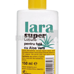 Lara Super Lotiune pentru fata cu aloe vera 150 ml