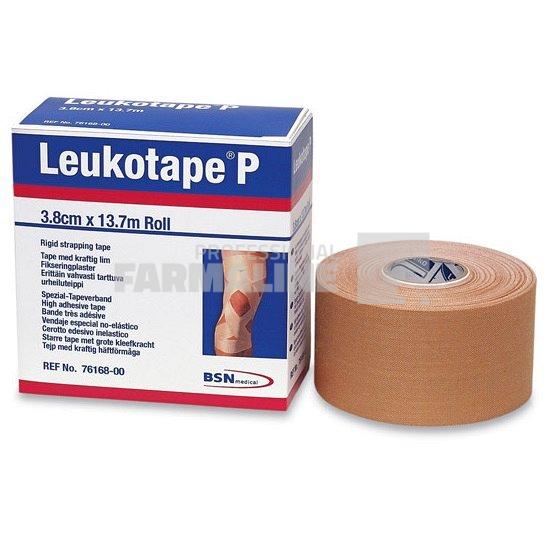 Leukotape Tan Banda rigida de fixare culoarea pielii 3
