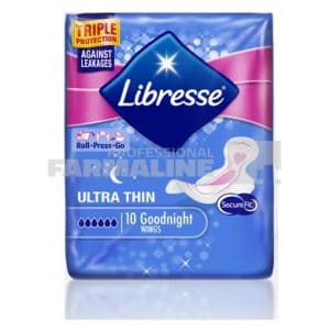 Libresse Invisible Clip Goodnight Comfort Absorbante 10 bucati