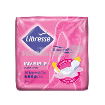 Libressen Invisible Clip Normal Absorbante zilnice 10 bucati