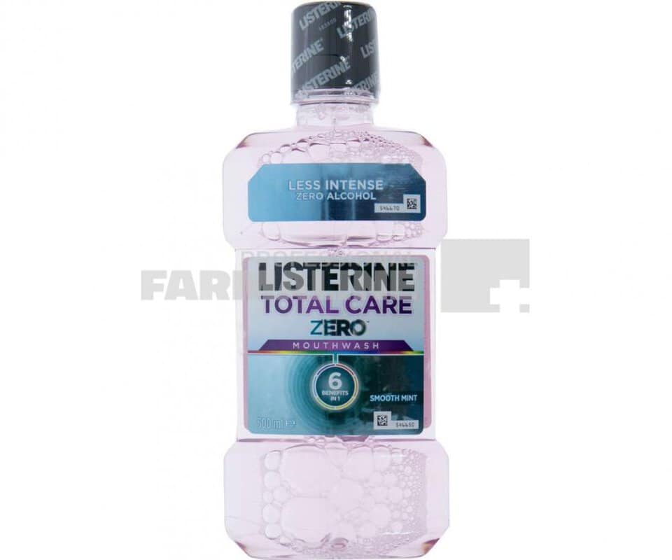 Listerine Apa de gura Total Care Zero 500 ml 1 Listerine Apa de gura Total Care Zero 500 ml