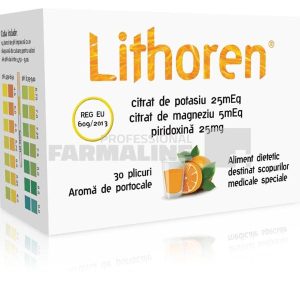 Lithoren aroma de portocale 30 plicuri